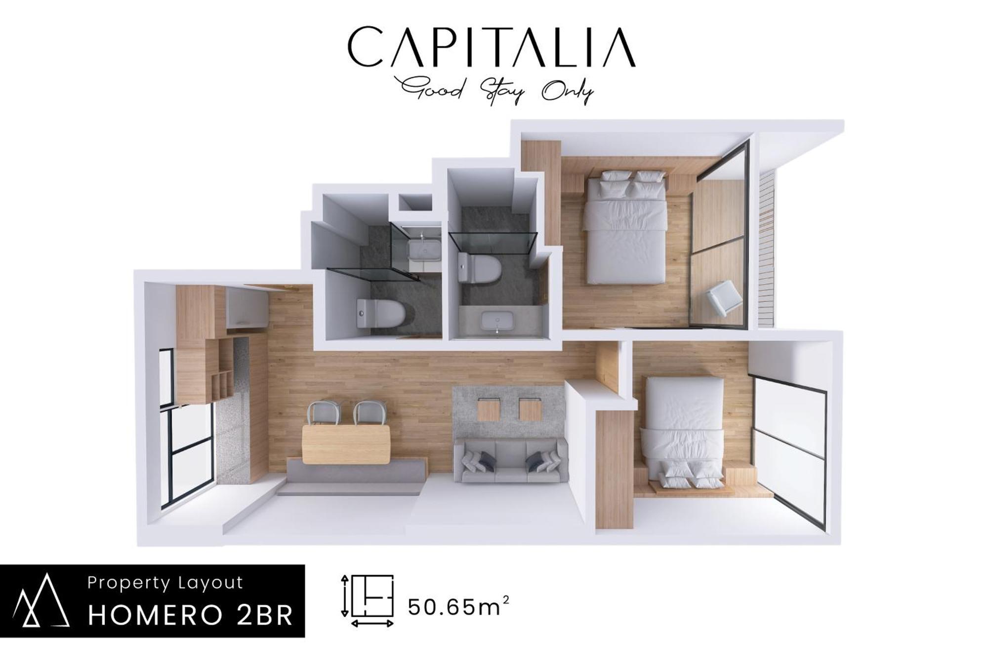 Capitalia - Luxury Apartments - Homero Мехико Номер фото