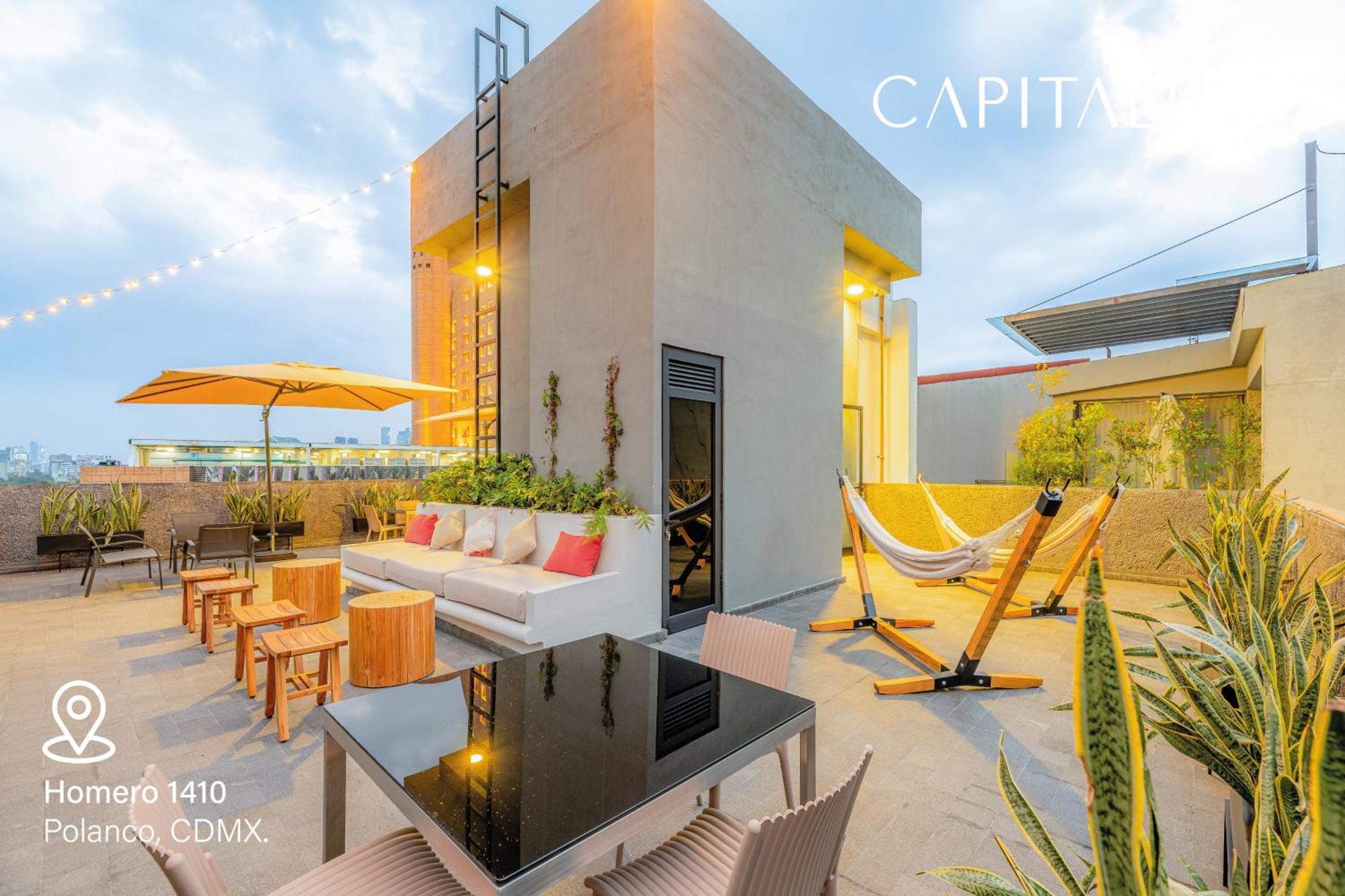 Capitalia - Luxury Apartments - Homero Мехико Экстерьер фото