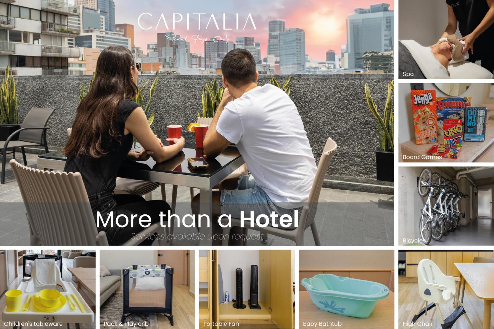 Capitalia - Luxury Apartments - Homero Мехико Экстерьер фото